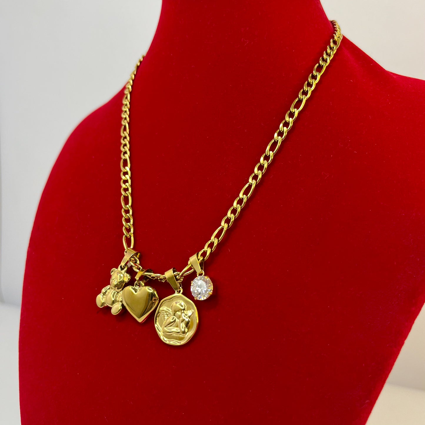 Collana 4 charm