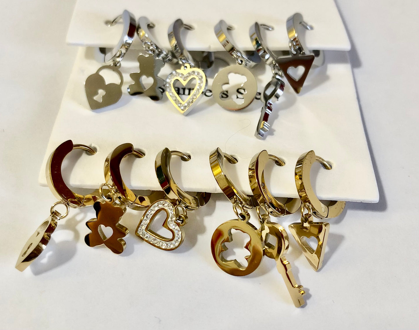 Orecchini Set Cuore
