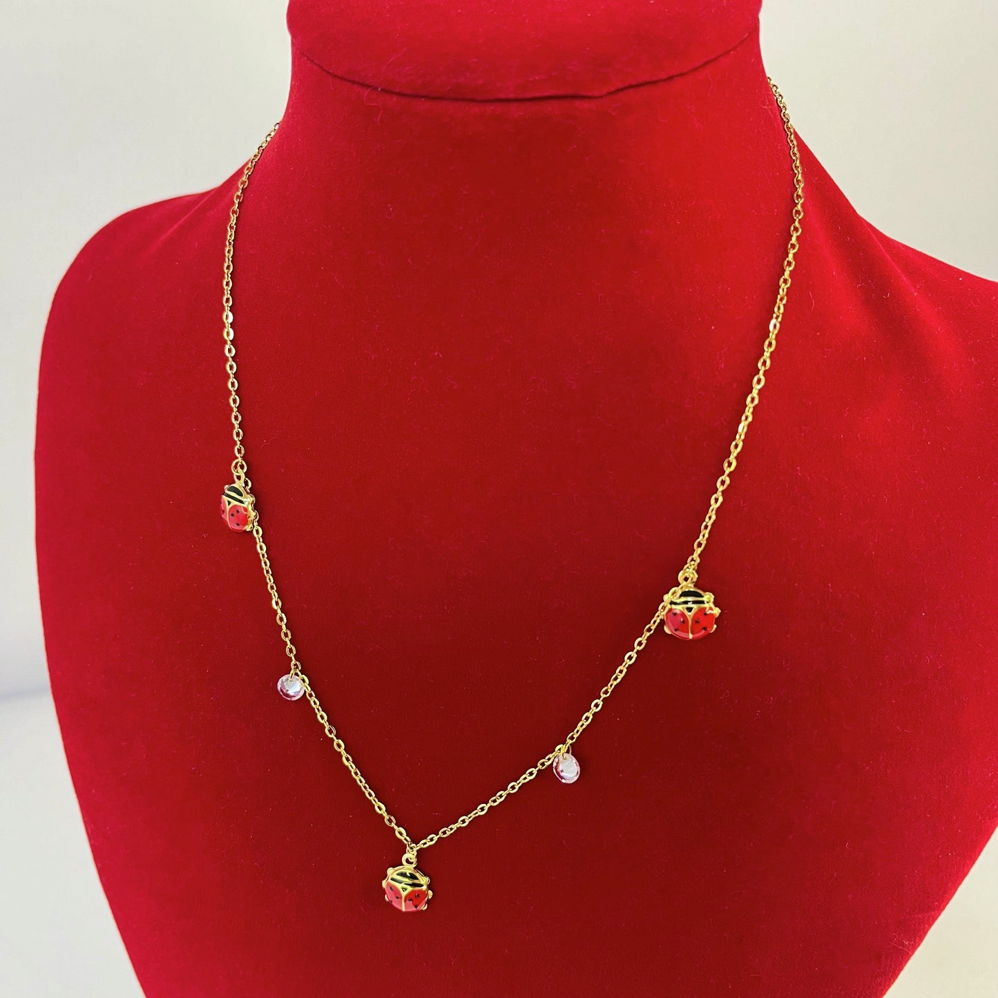 Collana Coccinella e Punti Luce
