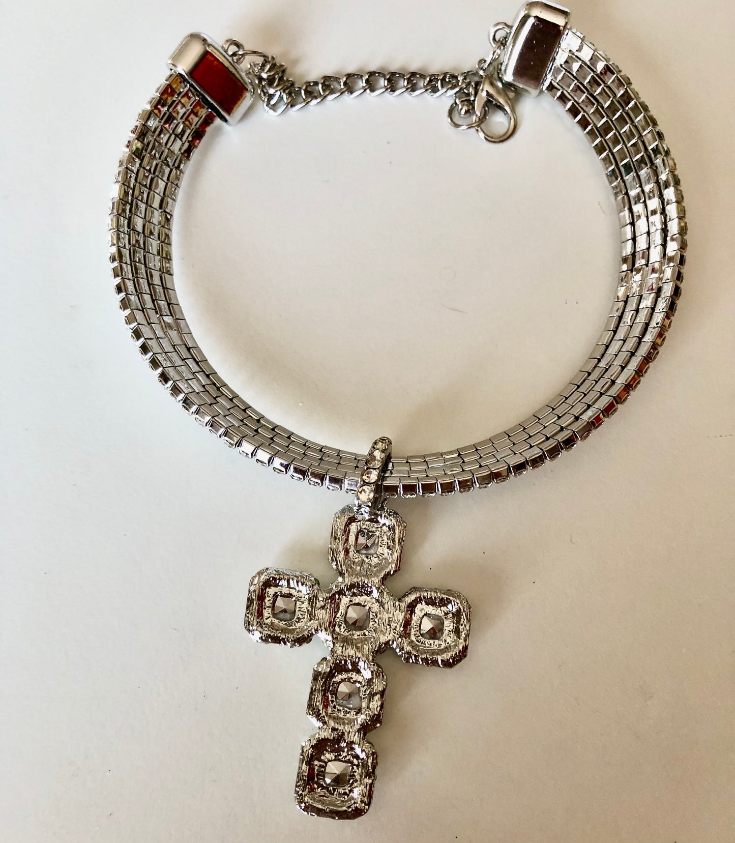 Collarino Croce e Strass