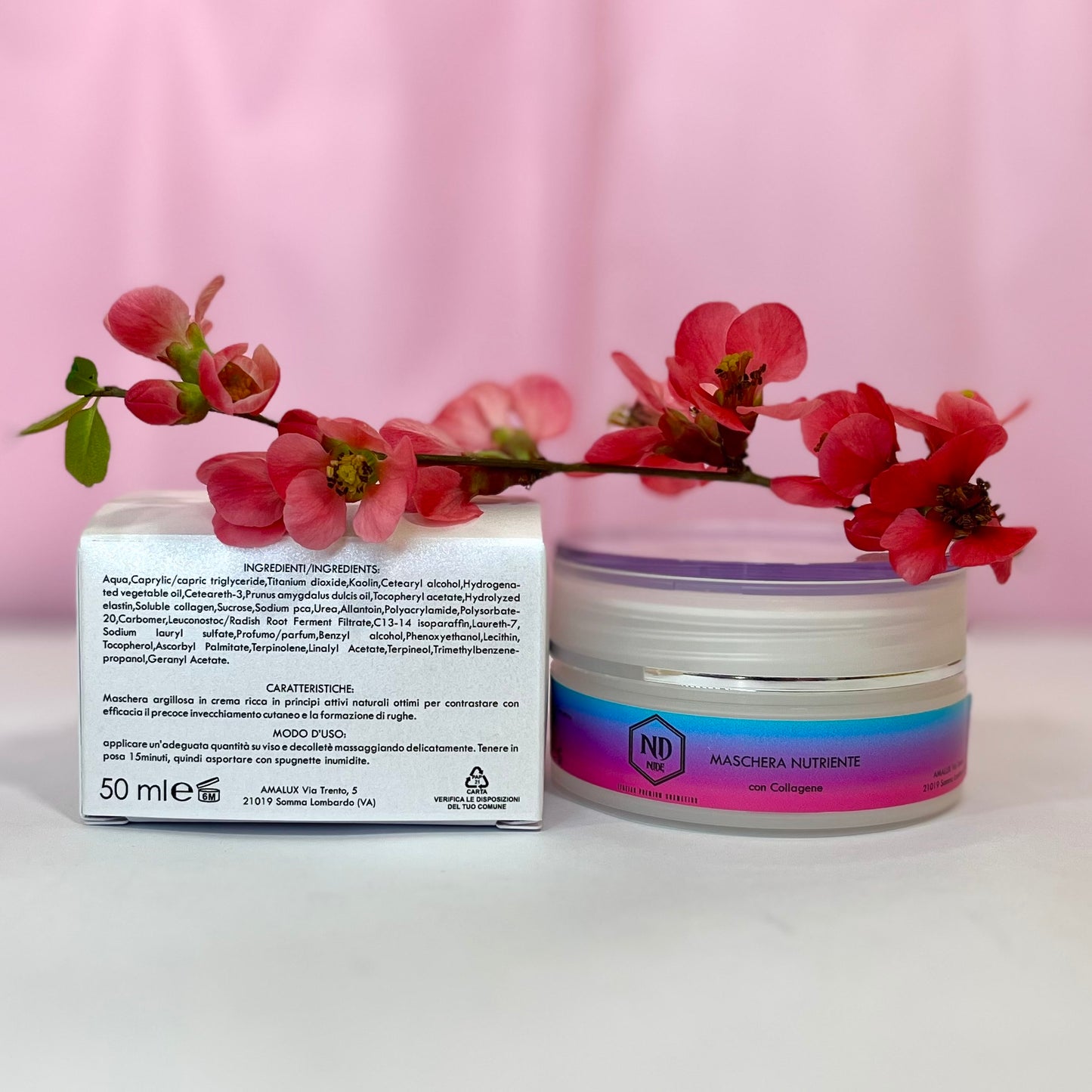 Nide Beauty Mask con Collagene e Vitamina E