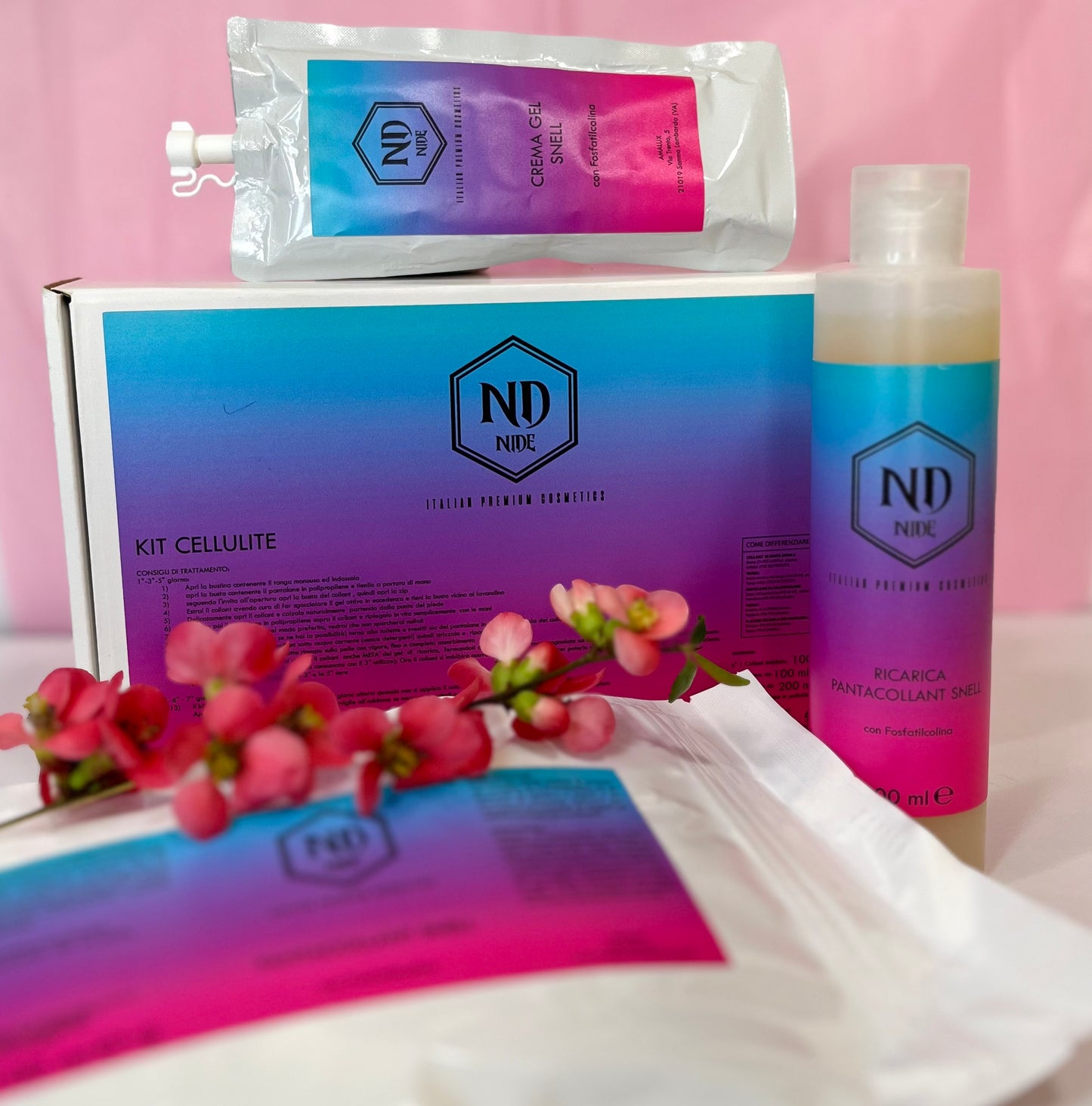 Nide Kit per la cura del corpo Collant AntiCellulite