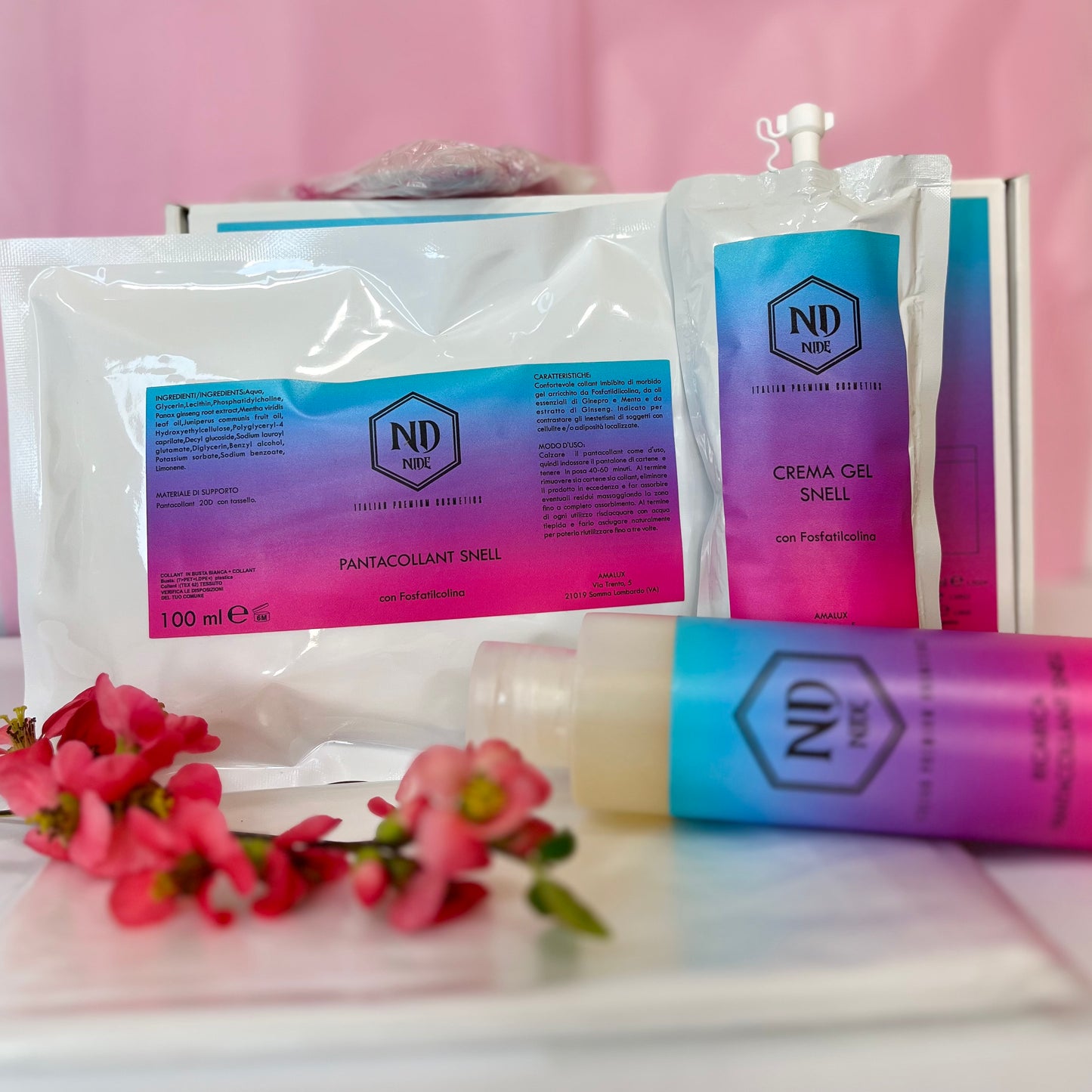 Nide Kit per la cura del corpo Collant AntiCellulite