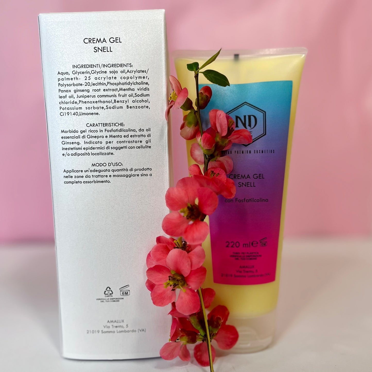 Nide Body Gel Cream Gel Crema Adipe e Cellulite Con Fosfatidicolina