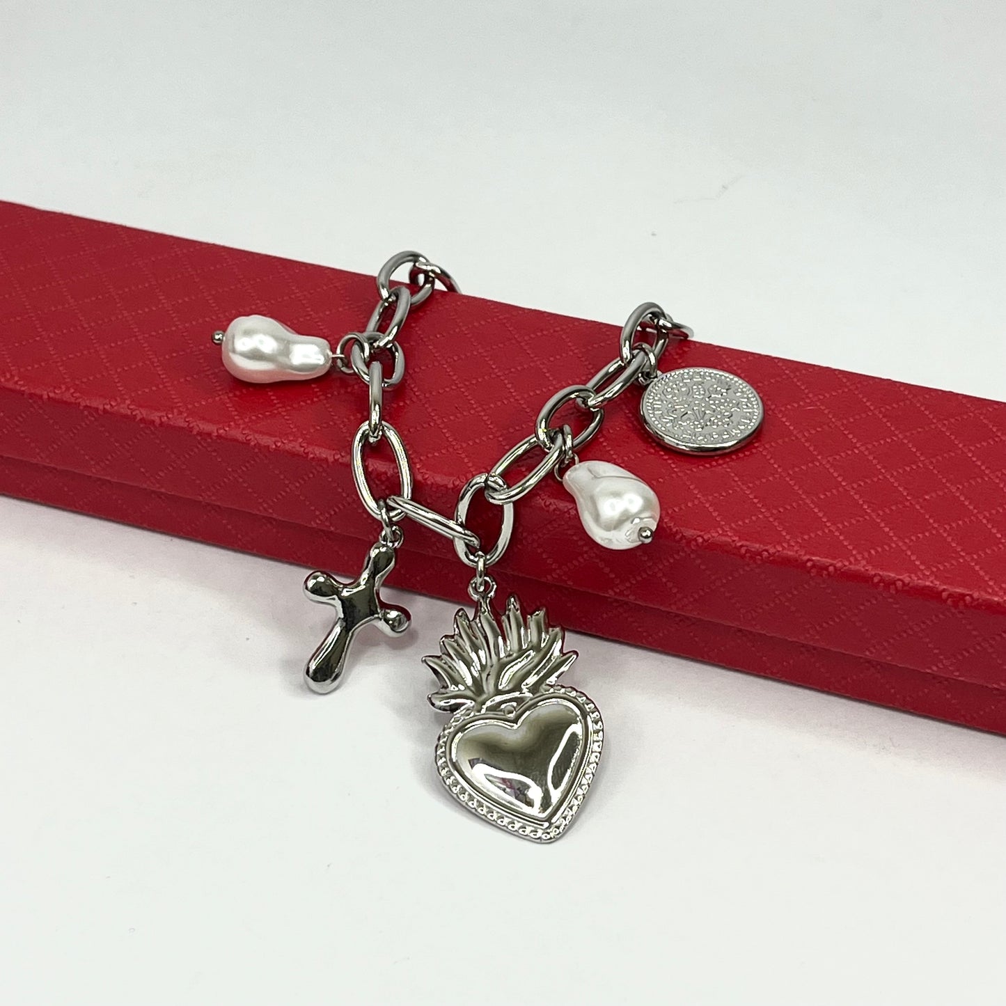 Bracciale Cuore Sacro