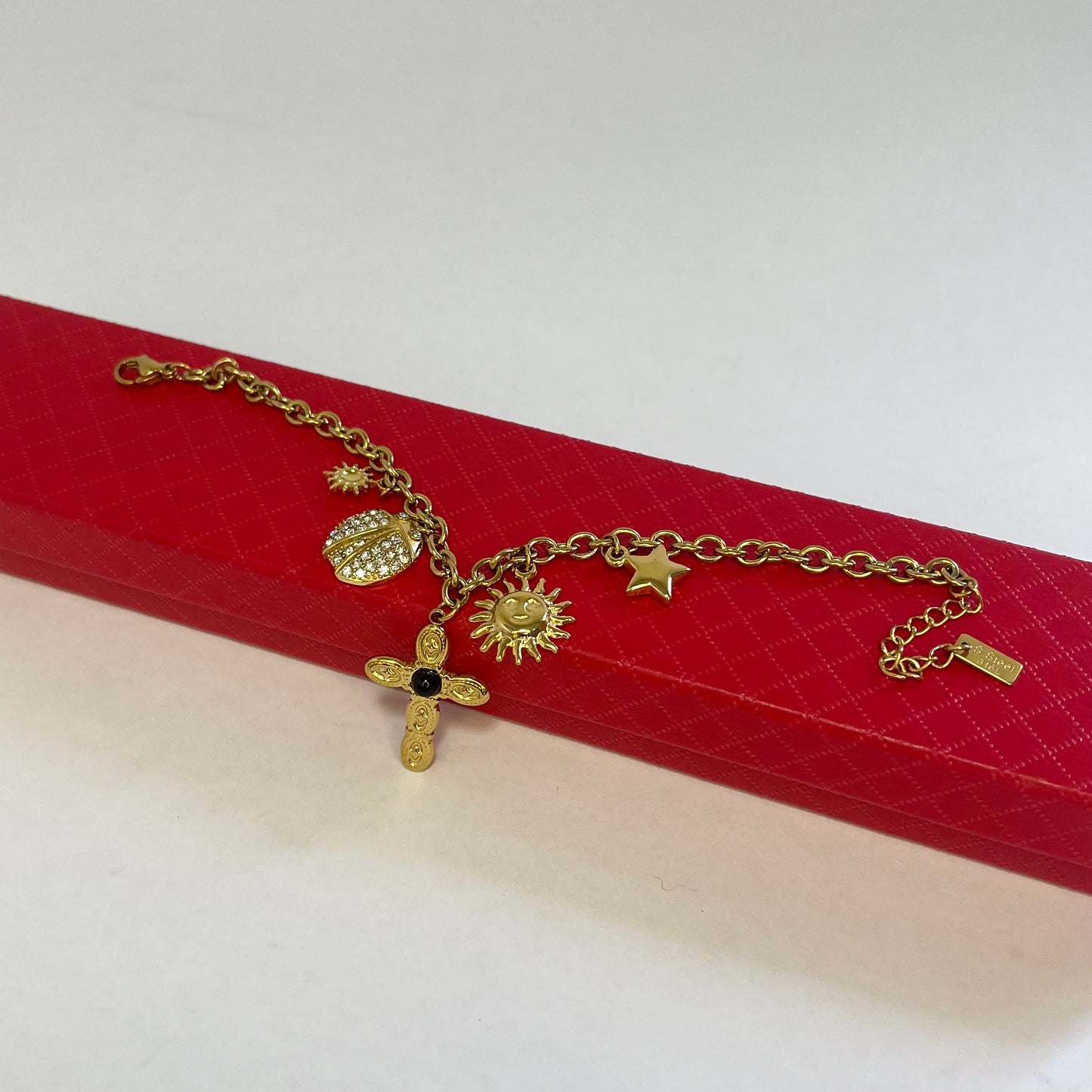 Bracciale Sole e Charm