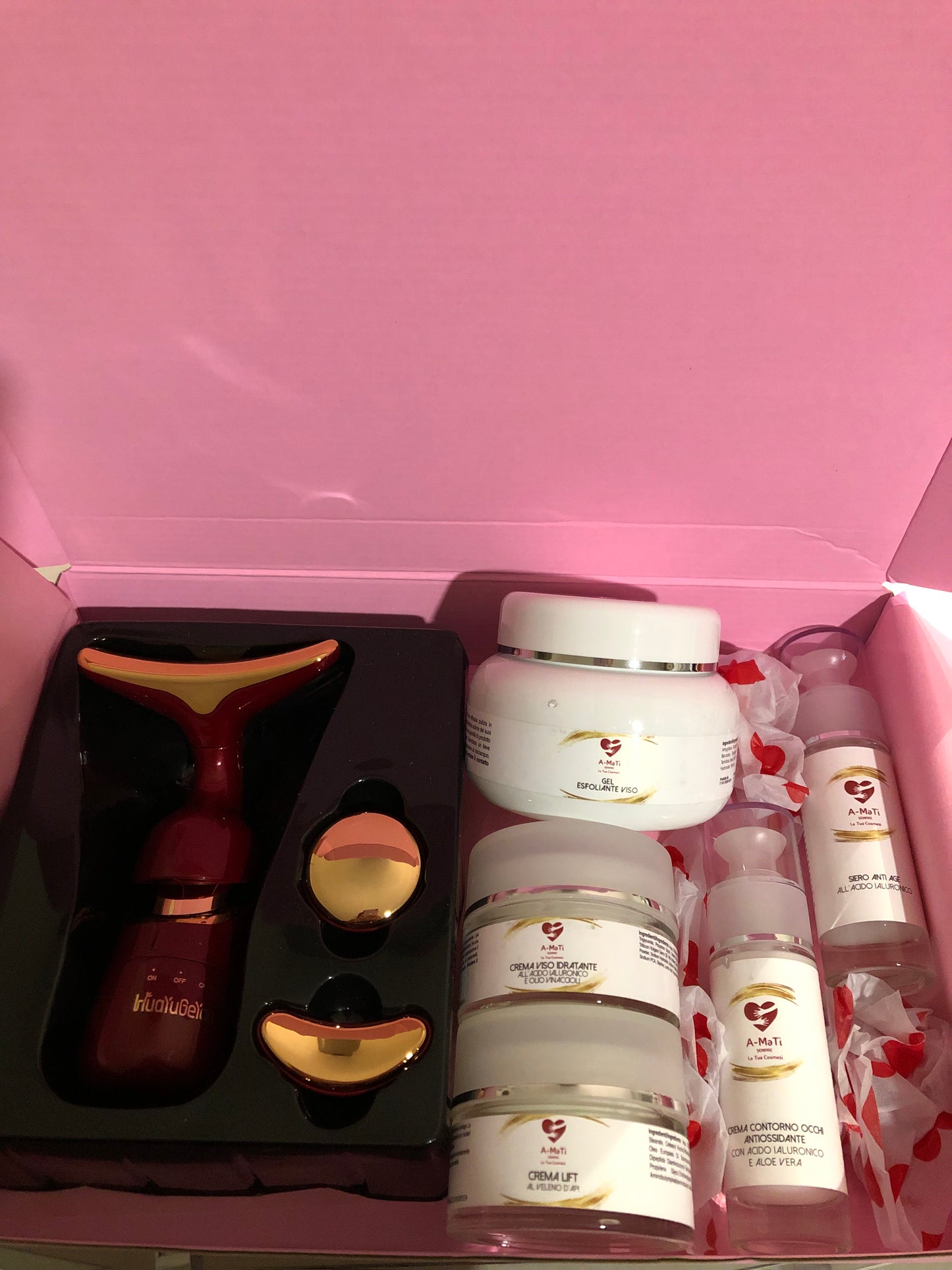 A-MaTi Cosmesi Kit Viso Perfetto “Omaggio Lifting Massage Face”