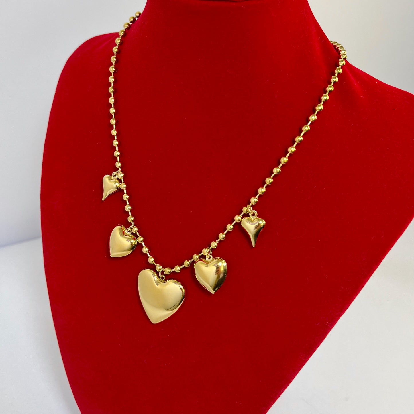 Collana Cuori Sonaglio