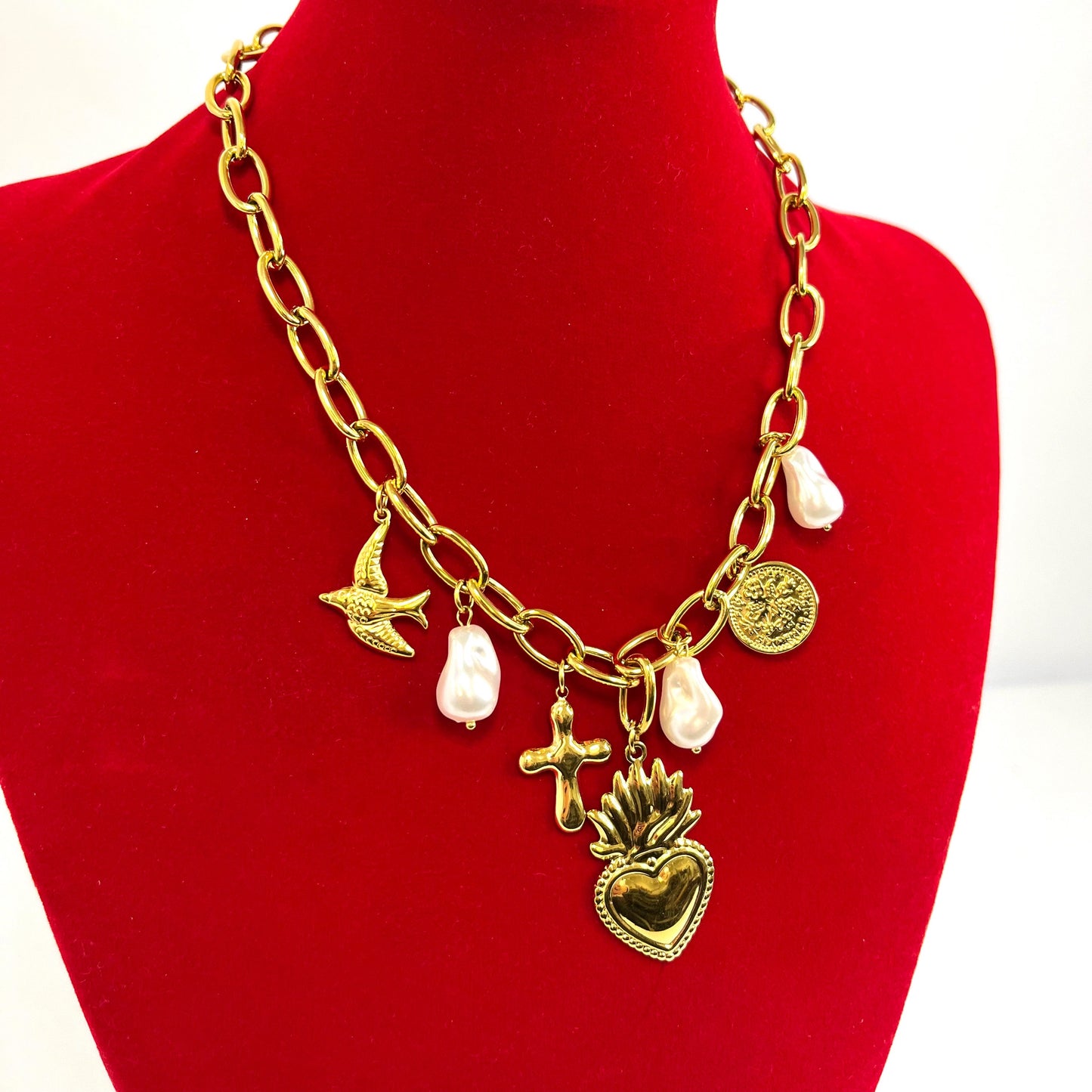 Collana Cuore sacro