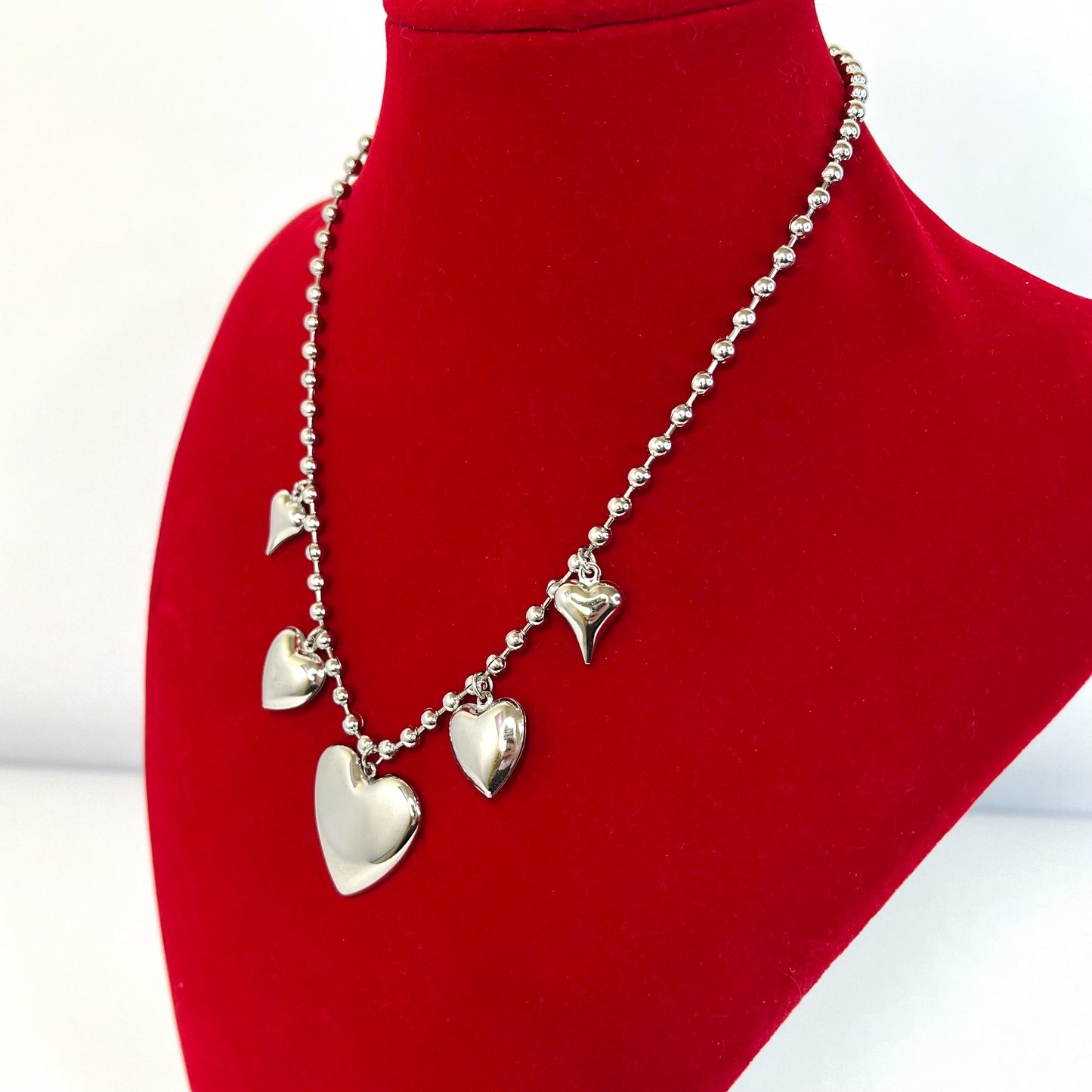 Collana Cuori Sonaglio