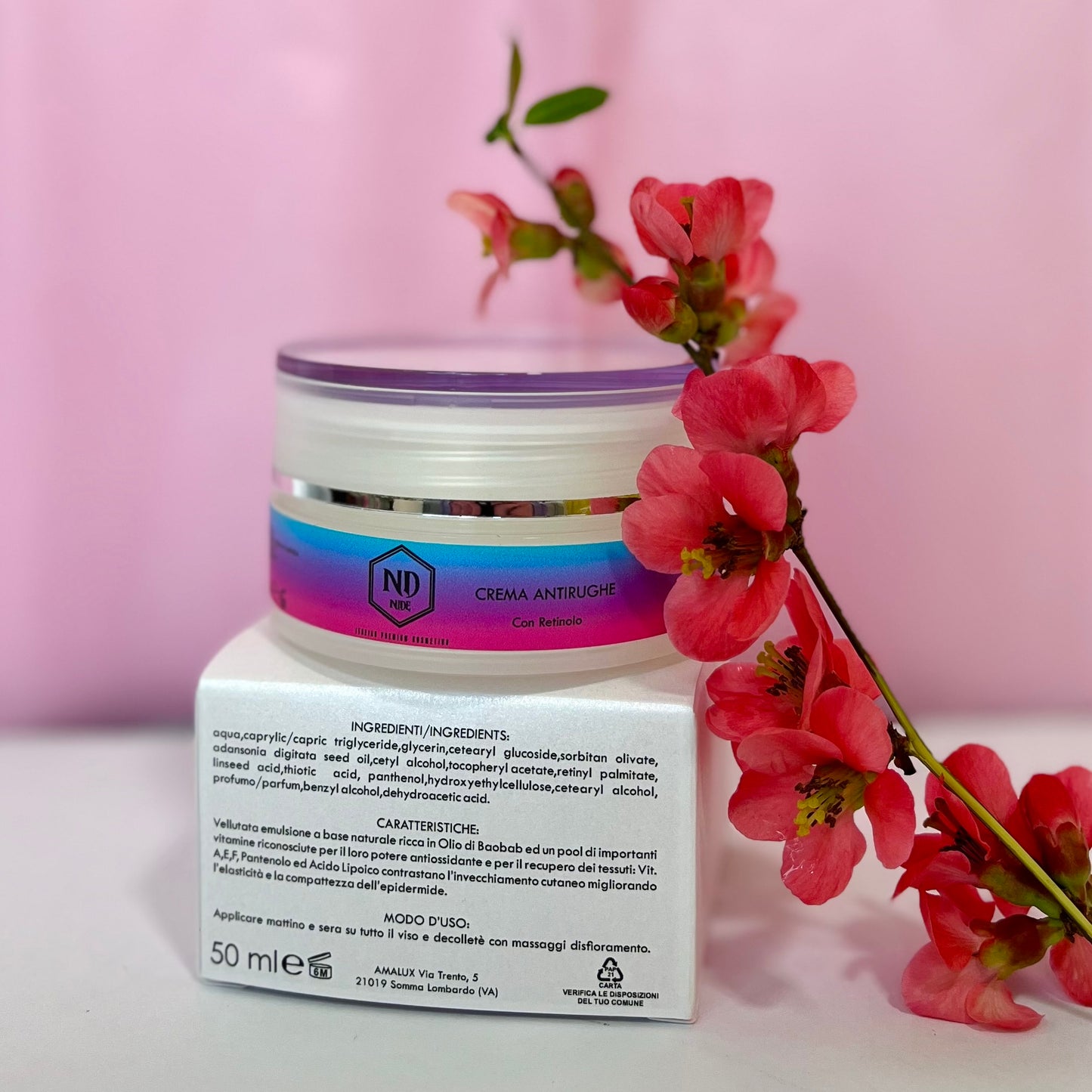 Nide Age Repair                   Crema Antirughe con Retinolo