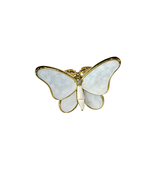 Anello Farfalla Perlata